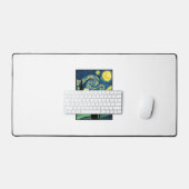 Conception de chemise vectorielle de paysage noctu (Clavier et souris)