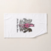 Conception de chemise vectorielle de soutien contr (Serviette à main)