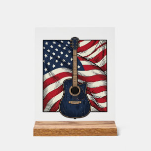 Conception de chemise vectorielle drapeau patrioti