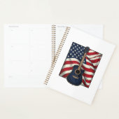 Conception de chemise vectorielle drapeau patrioti (Devant avec enveloppe)