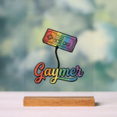Conception de chemise vectorielle Gaymer Rainbow G (Neutre)