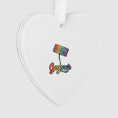 Conception de chemise vectorielle Gaymer Rainbow G (devant)