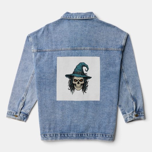 Conception de chemise vectorielle Halloween crâne  (Verso)