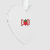 Conception de chemise vectorielle lettrage fraise (devant)