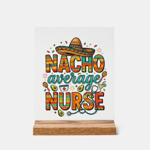 Conception de chemise vectorielle Nacho Average Nu