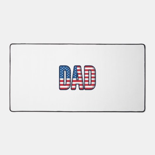 Conception de chemise vectorielle Papa patriotique (Recto)