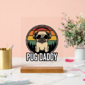 Conception de chemise vectorielle pour chien Pug D (Mariage)