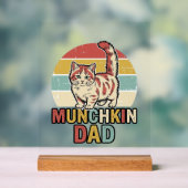 Conception de chemise vectorielle pour papa Munchk (Neutre)