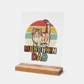 Conception de chemise vectorielle pour papa Munchk (Angle)