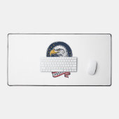 Conception de chemise vectorielle ruban patriotiqu (Clavier et souris)