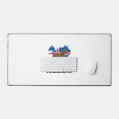 Conception de chemise vectorielle vintage drapeau  (Clavier et souris)