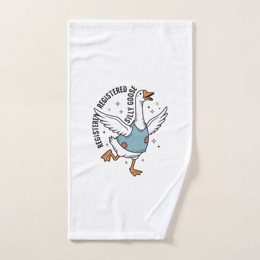 Conception de chemise vectorielle vintage Silly Go (Serviette à main)