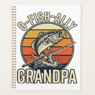 Conception de chemise vintage de pêche grand-père