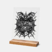 Conception de chemise vintage Halloween Night Bat (Angle)