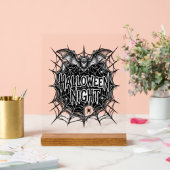 Conception de chemise vintage Halloween Night Bat (Mariage)