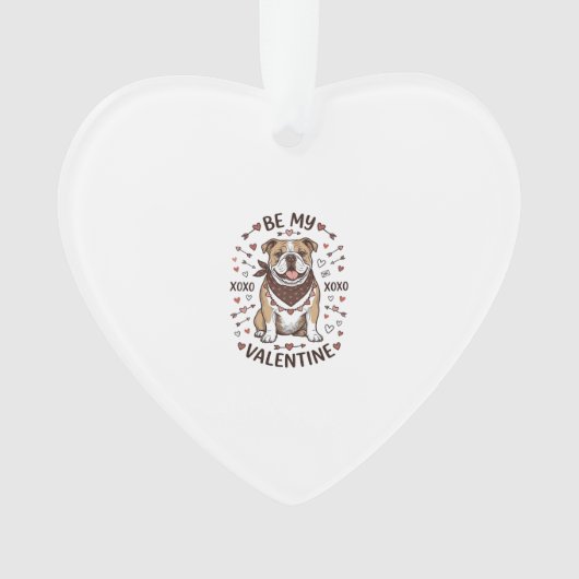 Conception de chemise vintage Saint-Valentin Bulld (devant)