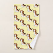 Conception de chien beagle (Serviette à main)