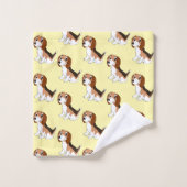 Conception de chien beagle (Gant de toilette)