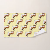 Conception de chien beagle (Serviette à main)