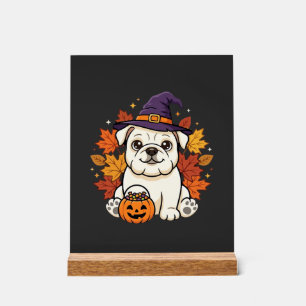 Conception de chien de citrouille d'Halloween de B