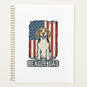 Conception de chien de gravure vintage patriotique