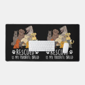 Conception de chien drôle pour hommes et femmes av (Clavier et souris)