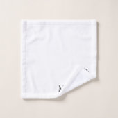 Conception de chien monographique Black Labrador (Gant de toilette)