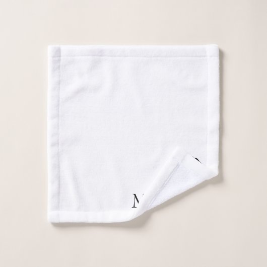 Conception de chien monographique Black Labrador (Gant de toilette)