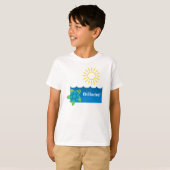 Conception de chillaxage de tortue - T-shirt de ba (Devant entier)