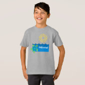 Conception de chillaxage de tortue - T-shirt de ba (Devant entier)