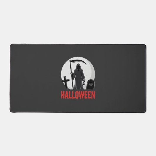 Conception de cimetière de la Faucheuse Halloween (Recto)