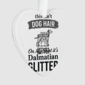 Conception de citation de cheveux de chien drôle d (devant)