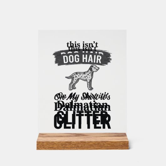 Conception de citation de cheveux de chien drôle d (Recto)