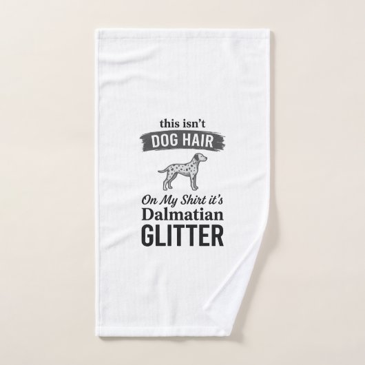 Conception de citation de cheveux de chien drôle d (Serviette à main)