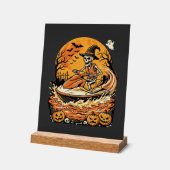 Conception de citrouille de sorcière de squelette (Angle)