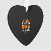 Conception de citrouille Halloween Little Miss Boo (devant)