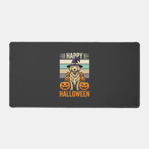 Conception de citrouille vintage Halloween Golden