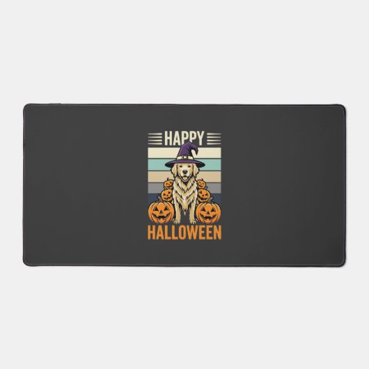 Conception de citrouille vintage Halloween Golden (Recto)
