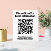 Conception de code QR information (Mariage)