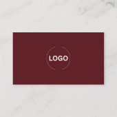 Conception de code QR pour carte de visite de Café (Dos)