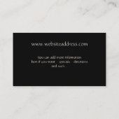 Conception de coeur avec des cartes de visite de (Dos)