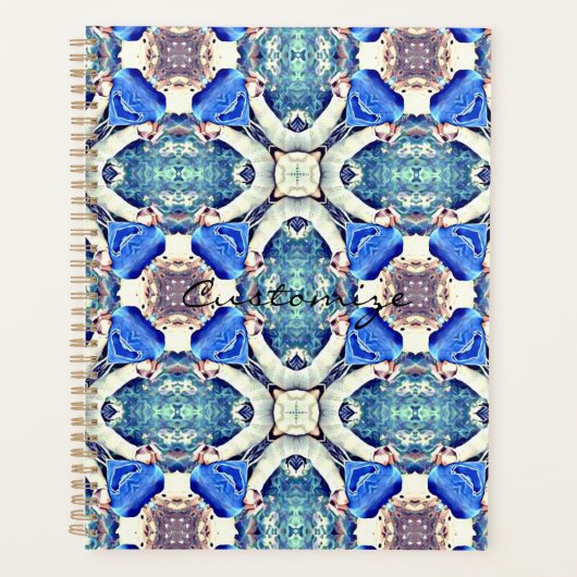 conception de coeurs mandala bleu Thunder_Cove (Devant)
