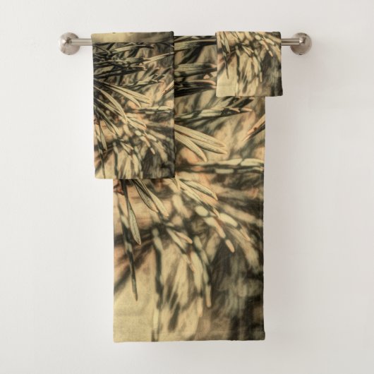 Conception de cône de pin rustique (En situation)