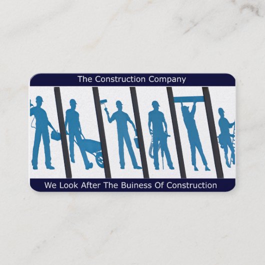 Conception de construction pour Carte de visite (Devant)