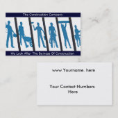 Conception de construction pour Carte de visite (Devant / Derrière)