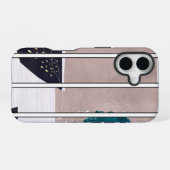 conception de coque abstraite pour iphone 16 (Verso Horizontal)