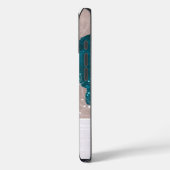 conception de coque abstraite pour iphone 16 (Verso / Gauche)
