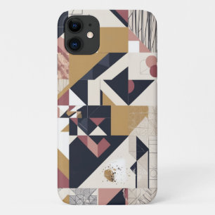 Conception de coque de téléphone abstraite géométr
