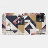Conception de coque de téléphone abstraite géométr (Dos (Horizontal))