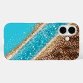 Conception de coque de téléphone Glamour Paillette (Verso (horizontal))